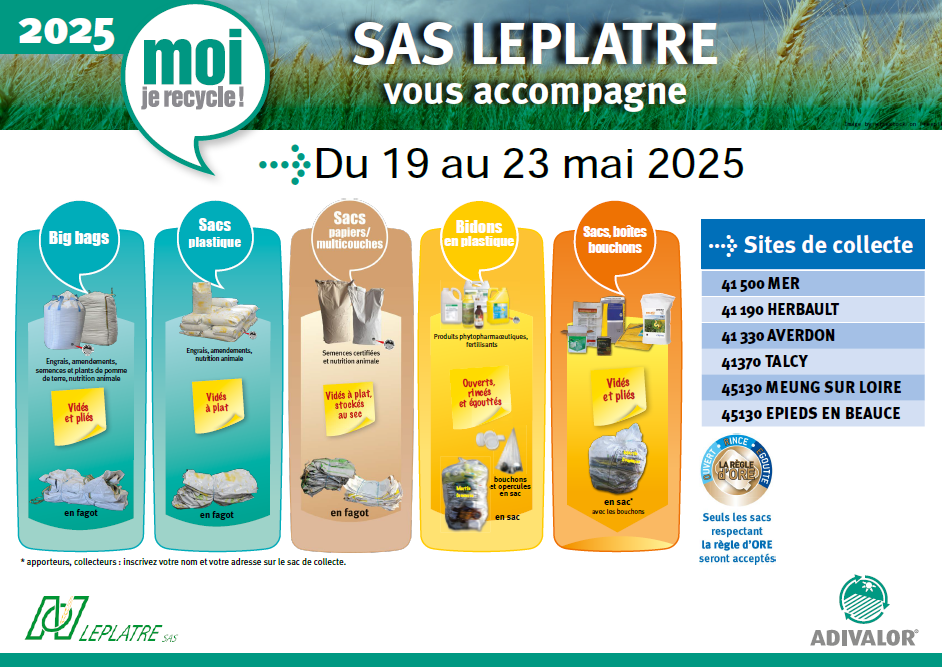 collecte mai 2025