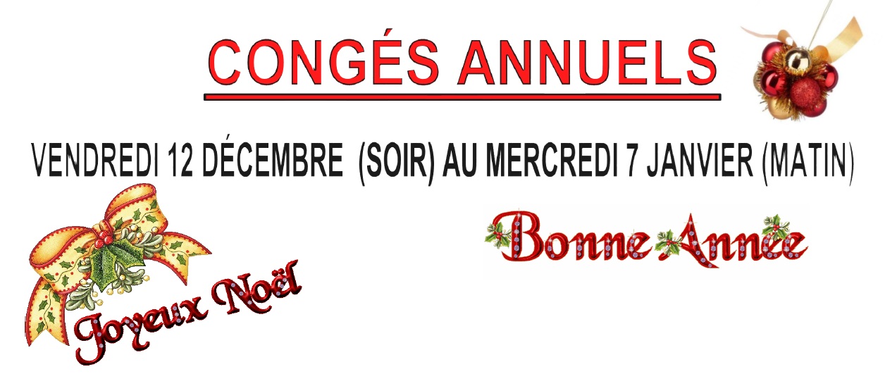 CONGES ANNUELS PAYSAGE